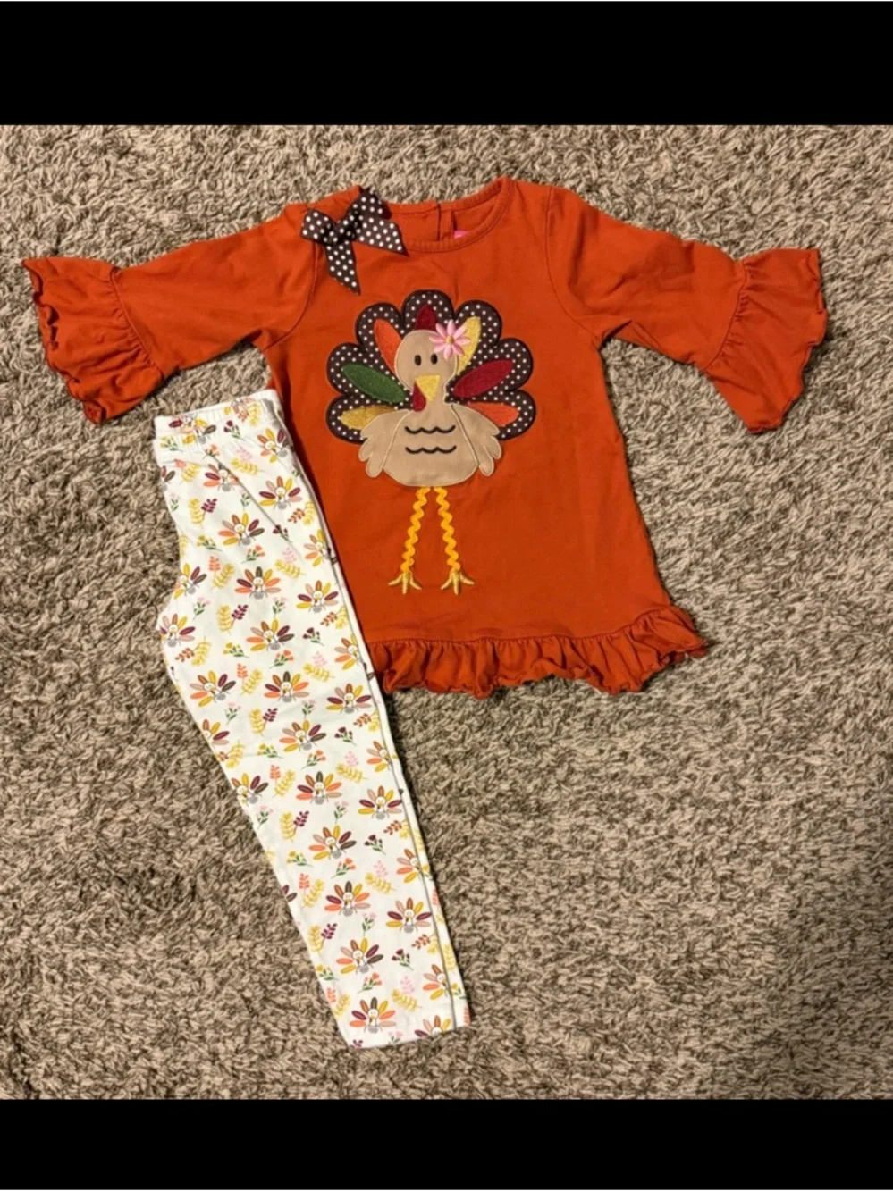 Good Lad Kids' Thanksgiving Turkey Outfit